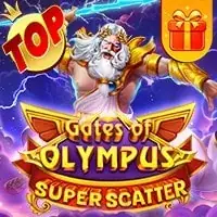 Sampul game slot Gates of Olympus Super Scatter di GRAB4D