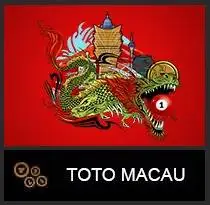 Ikon Toto Macau berlatar naga merah di OLXTOTO