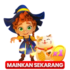 Maskot game penyihir cilik dari banner OLXTOTO