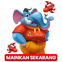 Maskot game gajah dari banner OLXTOTO