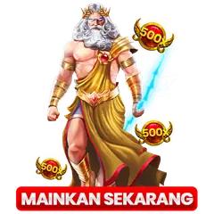 Maskot game Zeus dari banner OLXTOTO