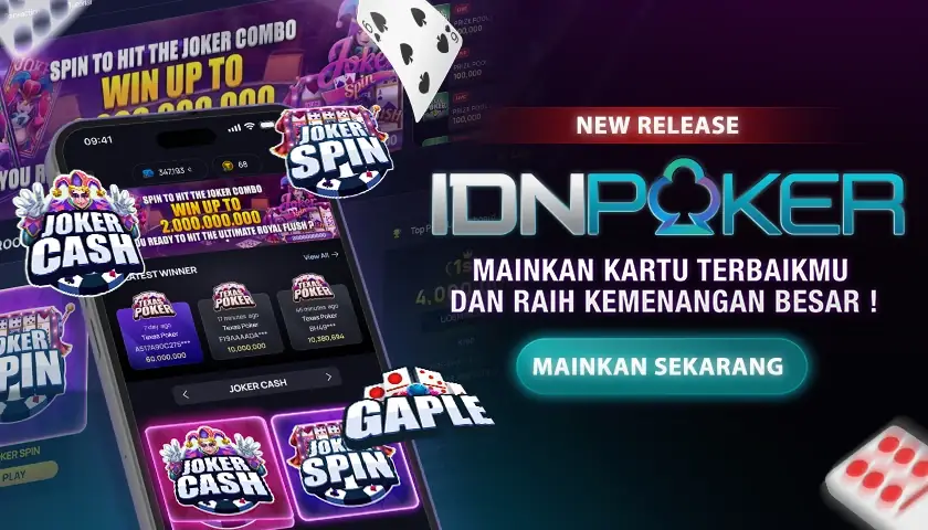 Banner OLXTOTO: rilis baru permainan kartu IDN Poker